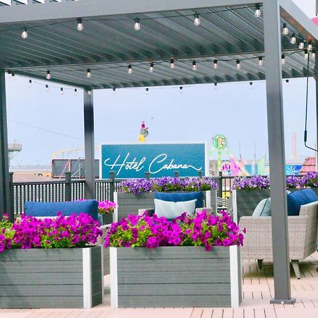 Hotel Cabana Oceanfront/Boardwalk 怀尔德伍德 外观 照片