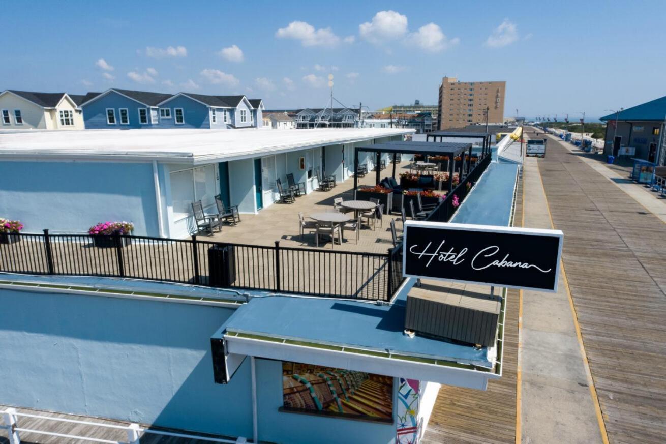 Hotel Cabana Oceanfront/Boardwalk 北怀尔德伍德 外观 照片