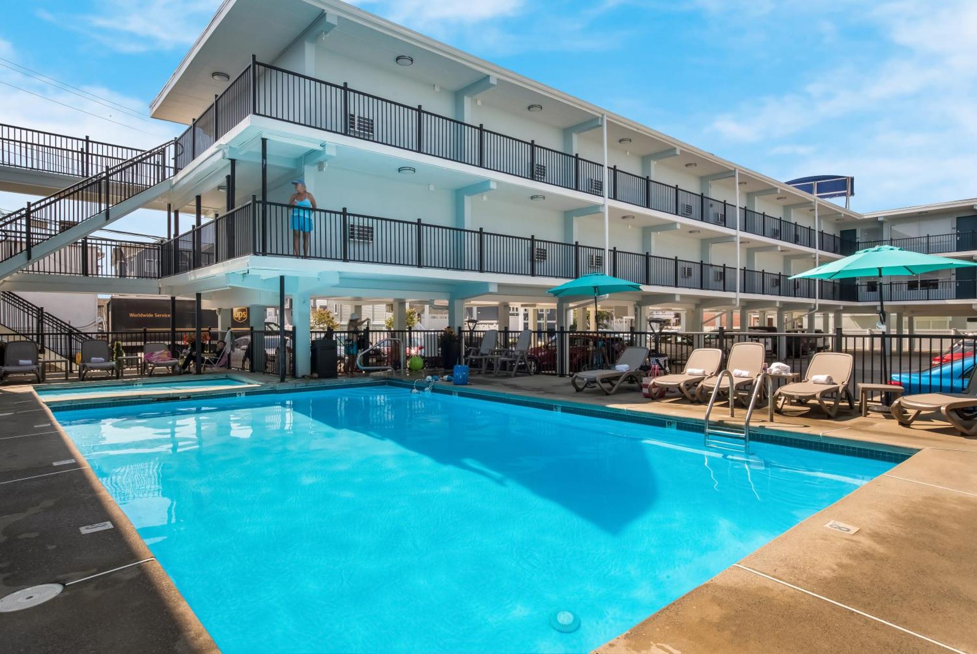 Hotel Cabana Oceanfront/Boardwalk 北怀尔德伍德 外观 照片